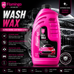Flamingo Car Wash & Wax Shampoo 2L – High Foam pH Balanced Car Cleaning Shampoo