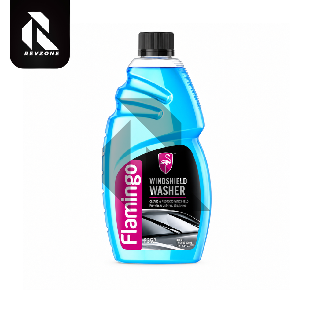 Flamingo Windshield Washer Fluid 500ml – Clear Streak-Free Visibility