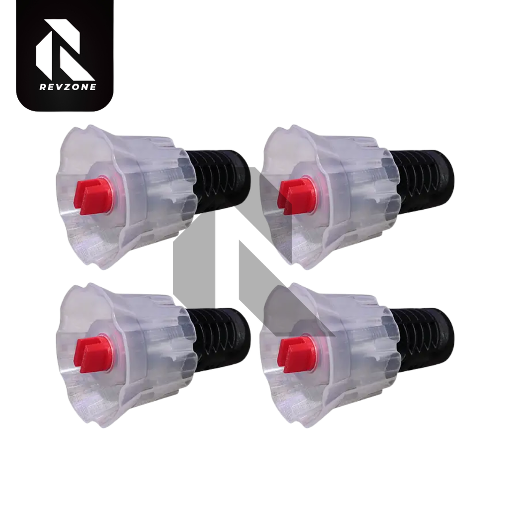 Foam Sprayer Fan Nozzle Replacement Head (Pack of 4) – Adjustable Spray Nozzles for Hand Pump Foam Sprayers