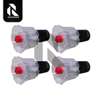 Foam Sprayer Fan Nozzle Replacement Head (Pack of 4) – Adjustable Spray Nozzles for Hand Pump Foam Sprayers