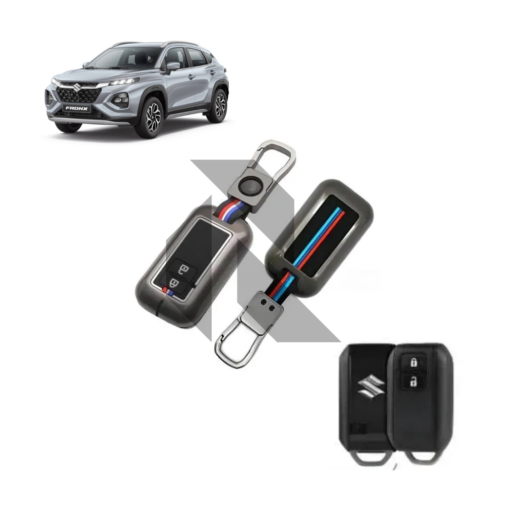 Suzuki Fronx GLX 2026 Metal Key Cover Premium Protective Case