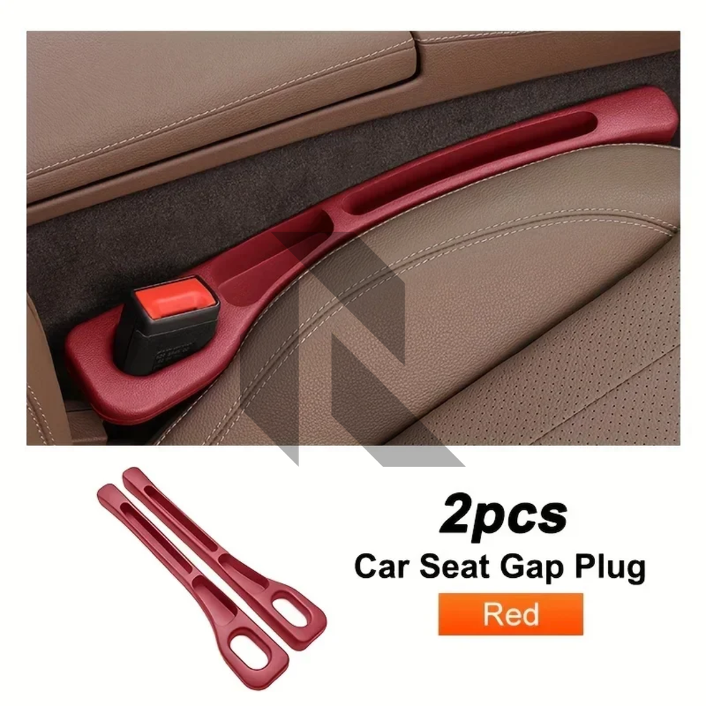 2PCS PU Car Seat Gap Filler Plug Strip | Leak-Proof Car Seat Side Gap Organizer & Anti-Drop Protector