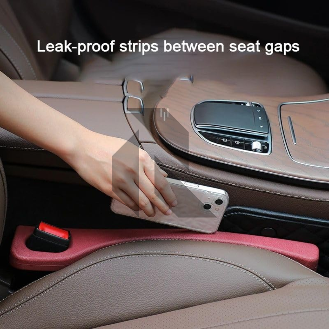 2PCS PU Car Seat Gap Filler Plug Strip | Leak-Proof Car Seat Side Gap Organizer & Anti-Drop Protector
