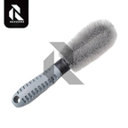 Auto Hub Car Alloy Wheels, Tires & Rims Cleaning Brush (Gray)