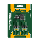 Jadever 3Pcs Fast Quick Hose Connector 1/2" ABS Plastic