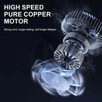 Portable Jet Blower – High-Speed Mini Air Dryer Fan | Cordless Car Detailing Tool