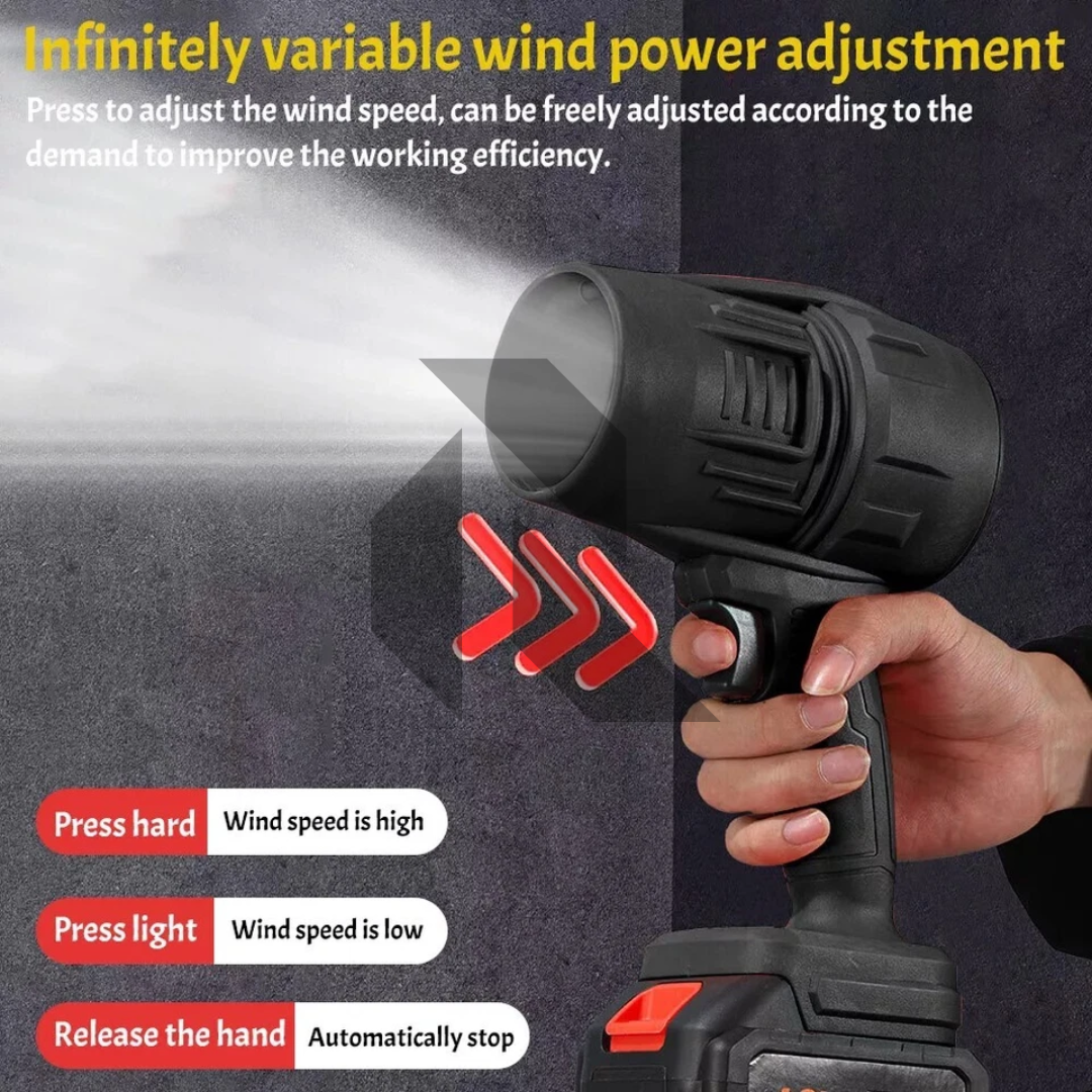 Portable Jet Blower – High-Speed Mini Air Dryer Fan | Cordless Car Detailing Tool