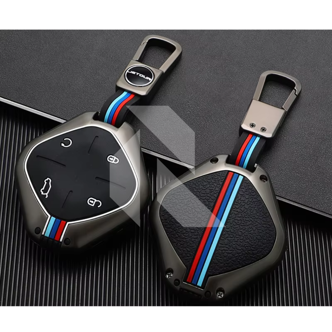 Jetour Dashing Metal Key Cover – Premium Protective Car Key Case
