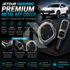 Jetour Dashing Metal Key Cover – Premium Protective Car Key Case