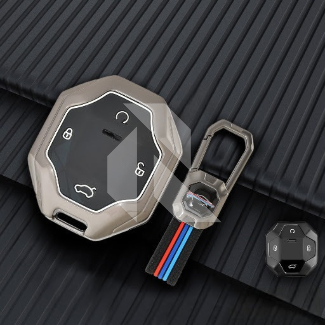 Jetour T2 2026 Metal Key Cover – Premium Protective Car Key Case