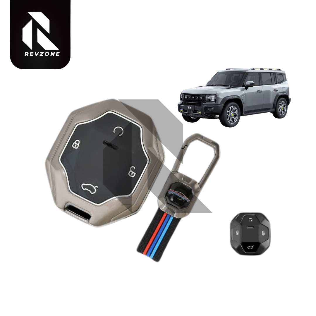 Jetour T2 2026 Metal Key Cover – Premium Protective Car Key Case Secondary image