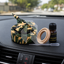 Fighter Jet Solar Car Dashboard Air Freshener – 360° Rotating Freshener with Premium Design