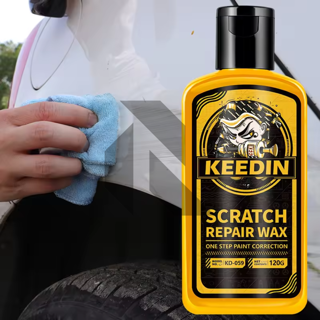 Keedin Scratch Repair Wax 120G – One Step Paint Correction Wax for Car Scratch & Swirl Mark Removal