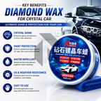 Diamond Crystal Car Wax 200g – High Gloss Paint Protection & Shine Wax