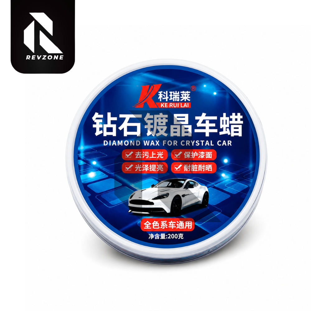 Diamond Crystal Car Wax 200g – High Gloss Paint Protection & Shine Wax