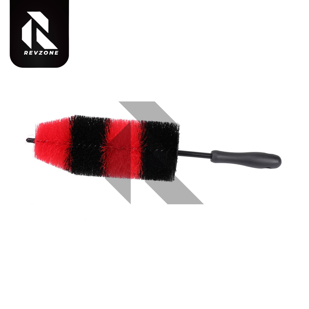 Long Grip Car Wheel Brush – Multi-Purpose Rim, Tire & Engine Detailing Brush