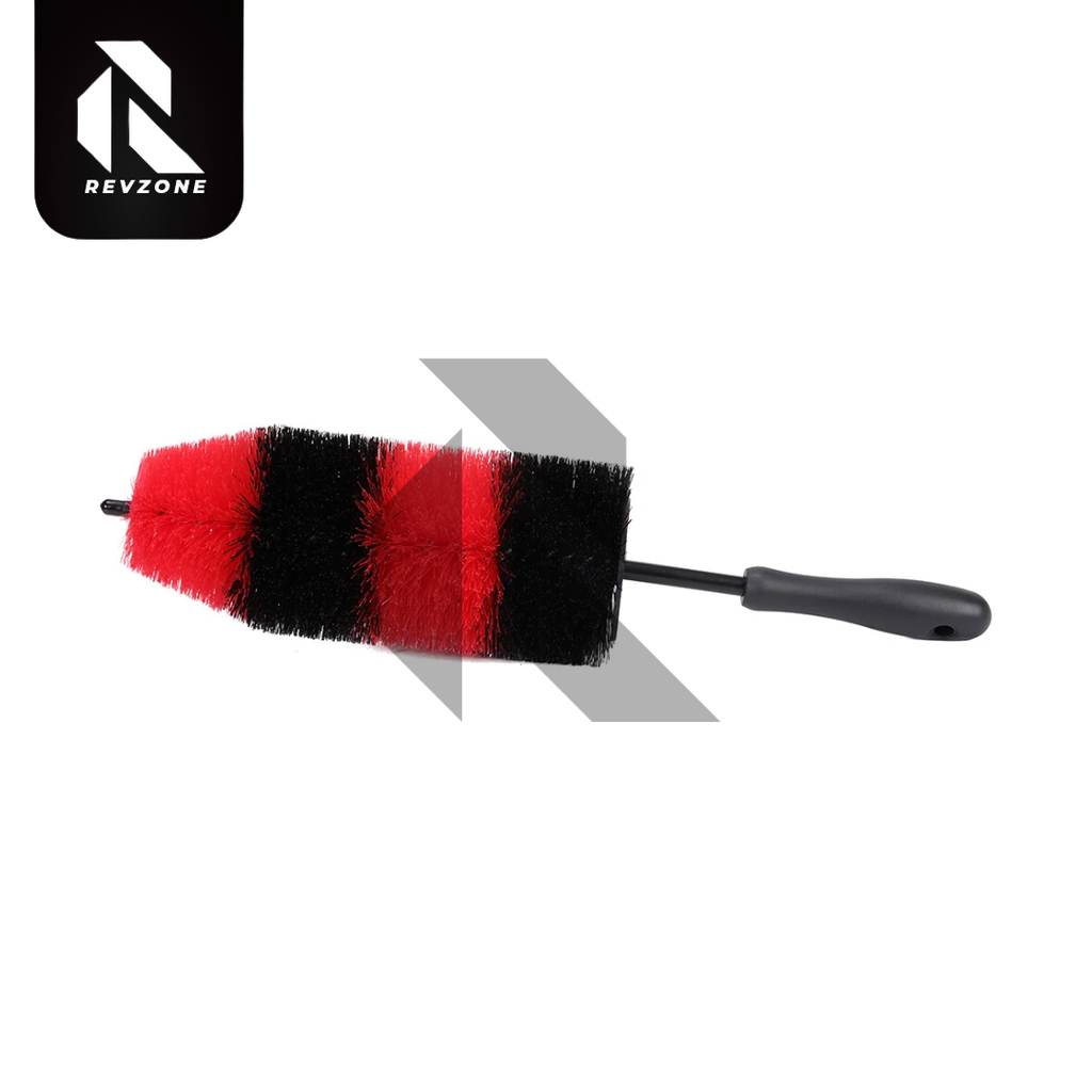 Long Grip Car Wheel Brush – Multi-Purpose Rim, Tire & Engine Detailing Brush