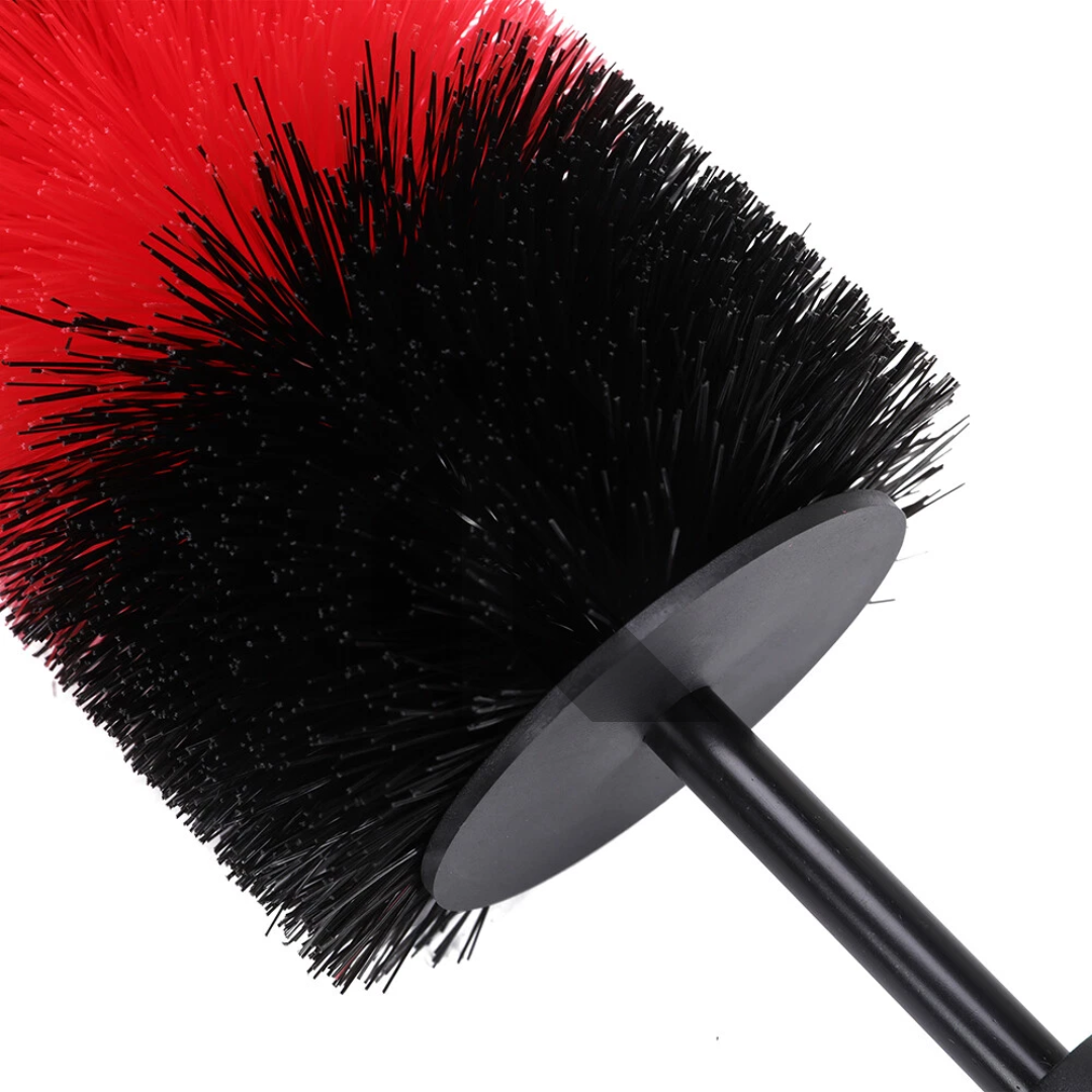 Long Grip Car Wheel Brush – Multi-Purpose Rim, Tire & Engine Detailing Brush