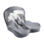 Orthopedic Memory Foam Seat Cushion – Ergonomic Tailbone Support Cushion for Office Chair, Car Seat