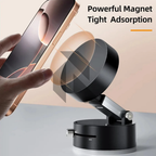 Compact & Foldable Magnetic Suction Phone Holder – Universal Car Dashboard & Windshield Mount