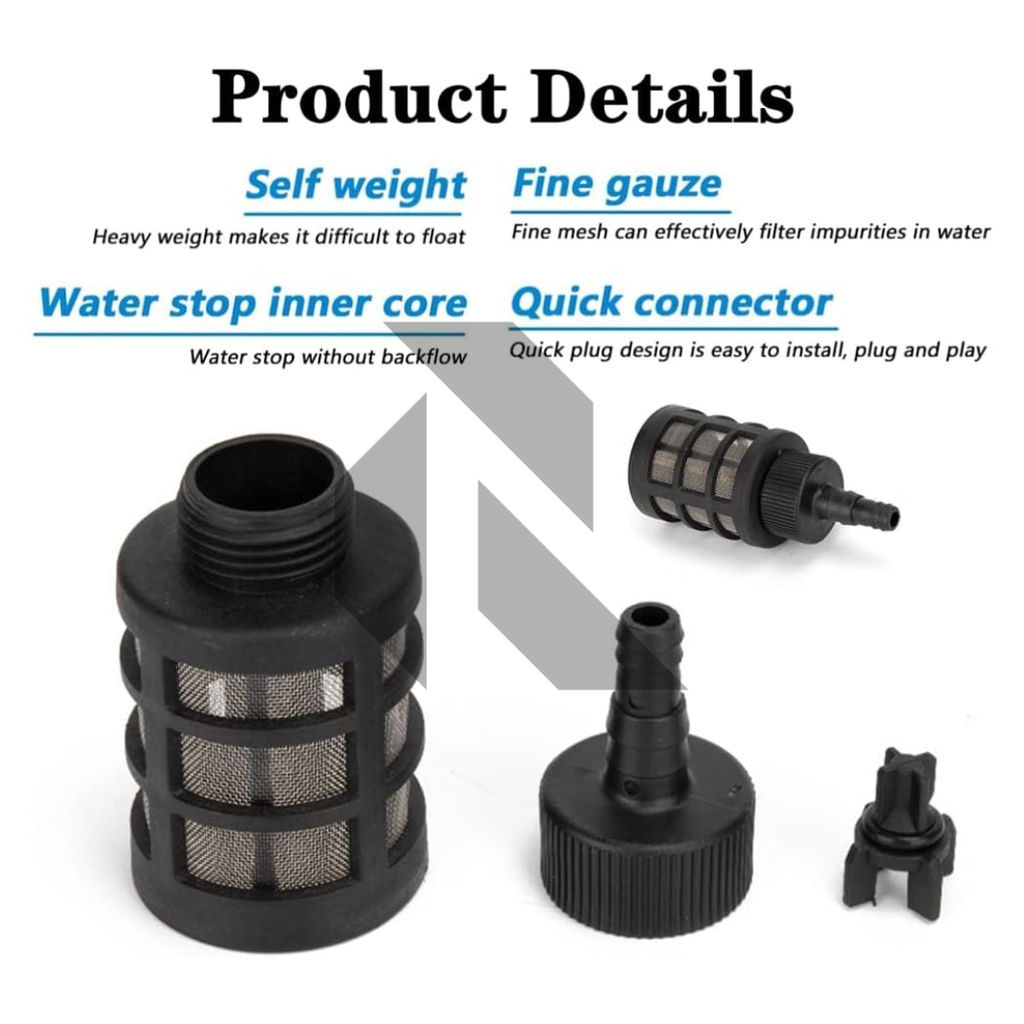Universal Suction Hose Filter for Pressure Washers