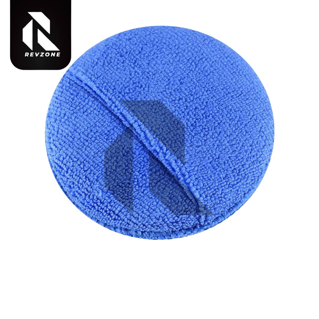 Soft Microfiber Wax Applicator Pad with Finger Pocket – Premium Car Polish & Wax Applicator