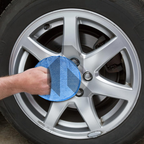 Soft Microfiber Wax Applicator Pad with Finger Pocket – Premium Car Polish & Wax Applicator
