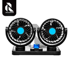 Mitchell Mars-304 Dual Head Car Cooling Fan – 12V Double Head Dashboard Fan