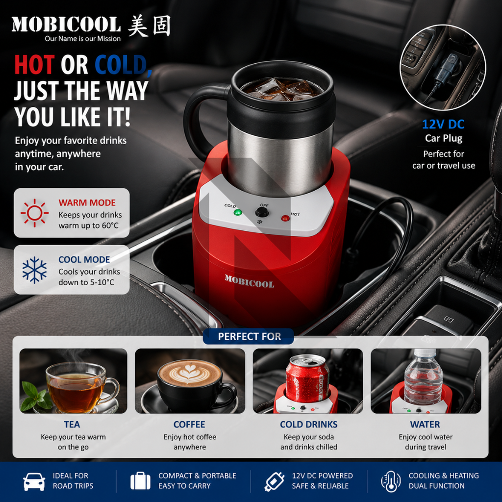 Mobicool D03 Mini Car Cup Cooler & Warmer AC/DC