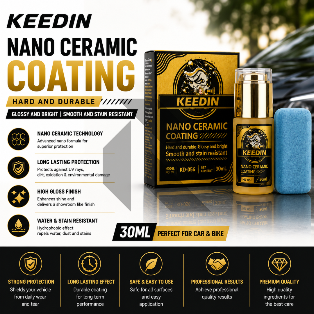 KEEDIN Nano Ceramic Coating KD-056 30ml – Professional Liquid Car Paint Protection