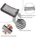 Universal Side Net Pocket Organizer for Car – Elastic Storage Mesh