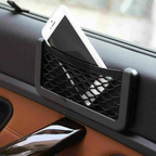Universal Side Net Pocket Organizer for Car – Elastic Storage Mesh