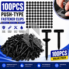 Universal Cable Tie Clips – Heavy Duty Nylon Push Mount Fasteners
