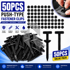 Universal Cable Tie Clips – Heavy Duty Nylon Push Mount Fasteners