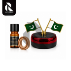 Universal Car Solar Pakistan Flag Rotating Perfume – Solar Powered Dashboard Air Freshener