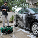 Parkside High Pressure Washer 140 Bar 2400W Induction Motor | 8.8L/min Flow Rate | 8 Meter Hose Pipe | Free Scratch Removal Wax 120ML