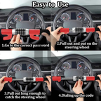 Password Steering Wheel Anti-Theft Lock