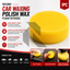 Round Car Waxing Polish Wax Foam Sponge – High Density Scratch-Free Applicator Pad