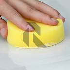 Round Car Waxing Polish Wax Foam Sponge – High Density Scratch-Free Applicator Pad