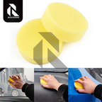 Round Car Waxing Polish Wax Foam Sponge – High Density Scratch-Free Applicator Pad