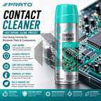 PRATO Contact Cleaner – Fast Drying Electrical Contact & Electronic Component Cleaner Spray