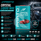 PRATO Crystal Liquid Wax – High Gloss Paint Protection & Long-Lasting Shine Formula