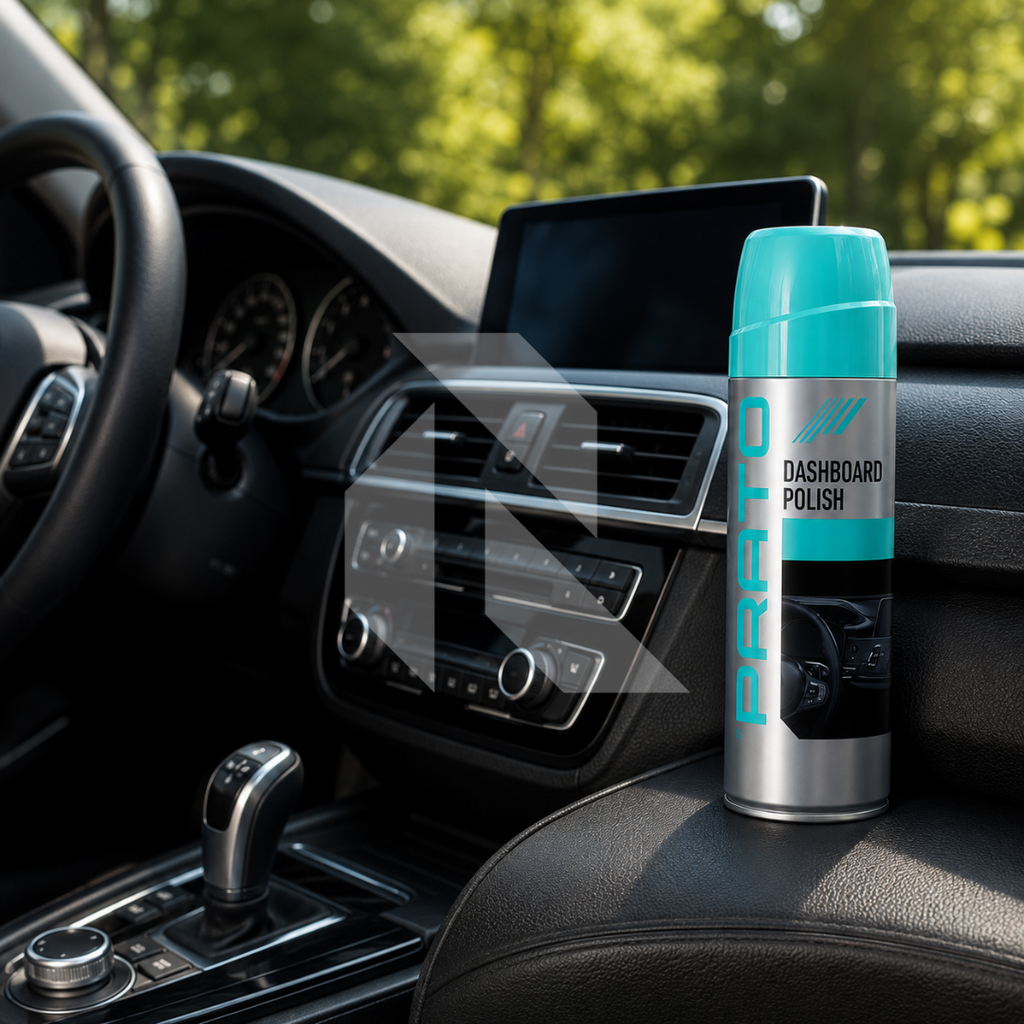 PRATO Dashboard Polish 450ML – Interior Shine & Protection Spray for Dashboard, Plastic & Vinyl