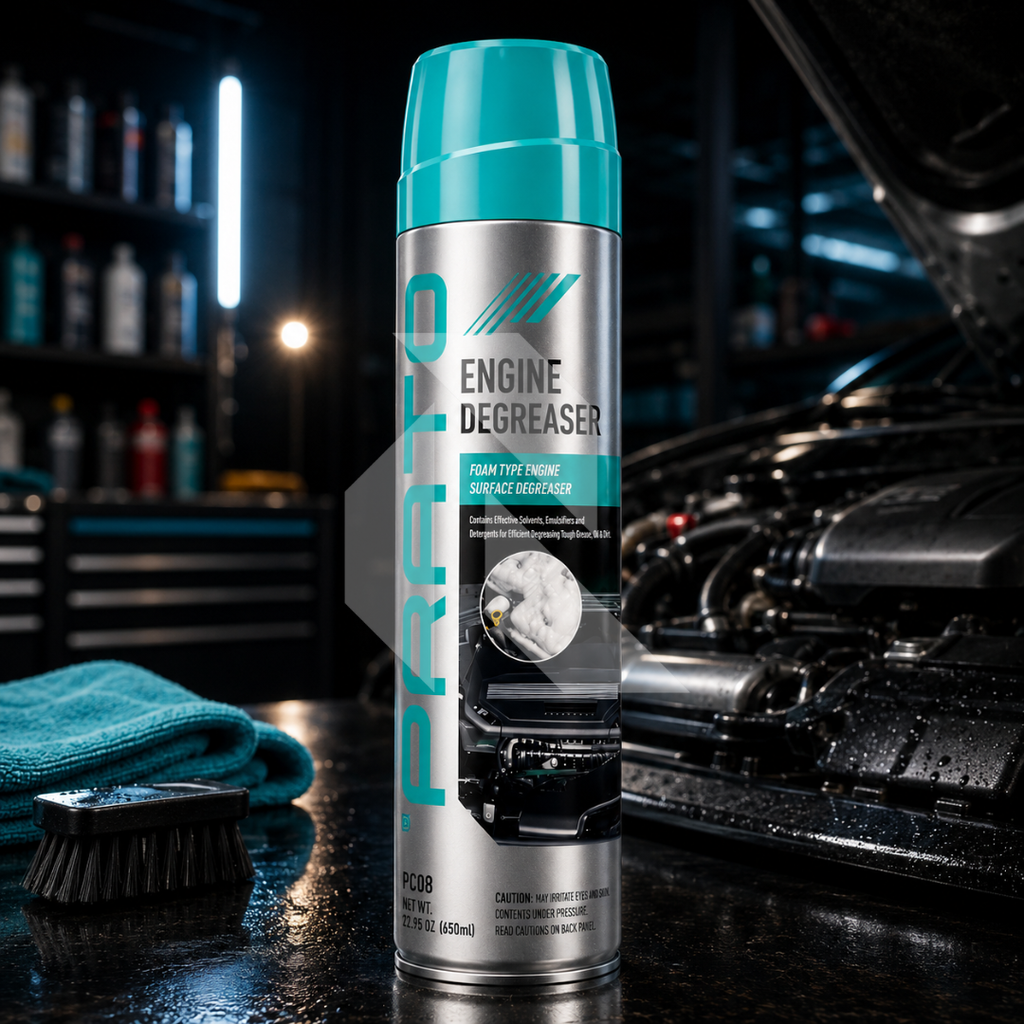 PRATO Engine Degreaser 650ML – Heavy Duty Engine Cleaner for Grease, Oil & Dirt Removal