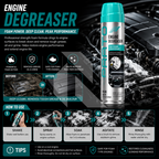 PRATO Engine Degreaser 650ML – Heavy Duty Engine Cleaner for Grease, Oil & Dirt Removal