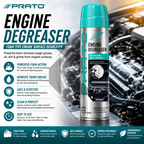 PRATO Engine Degreaser 650ML – Heavy Duty Engine Cleaner for Grease, Oil & Dirt Removal