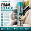 PRATO Foam Cleaner 650ML – Multi-Purpose Interior Cleaner for Car Seats, Dashboard, Carpet