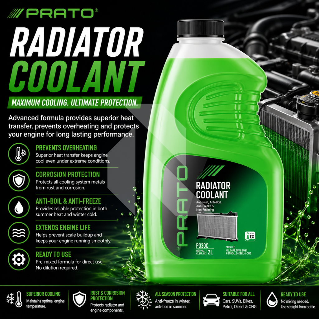 PRATO Green Radiator Coolant 2L