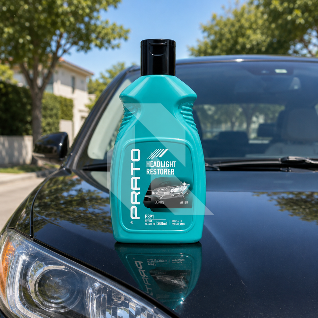 PRATO Headlight Restorer 300ML – Headlight Lens Restoration & Clarity Enhancement Solution