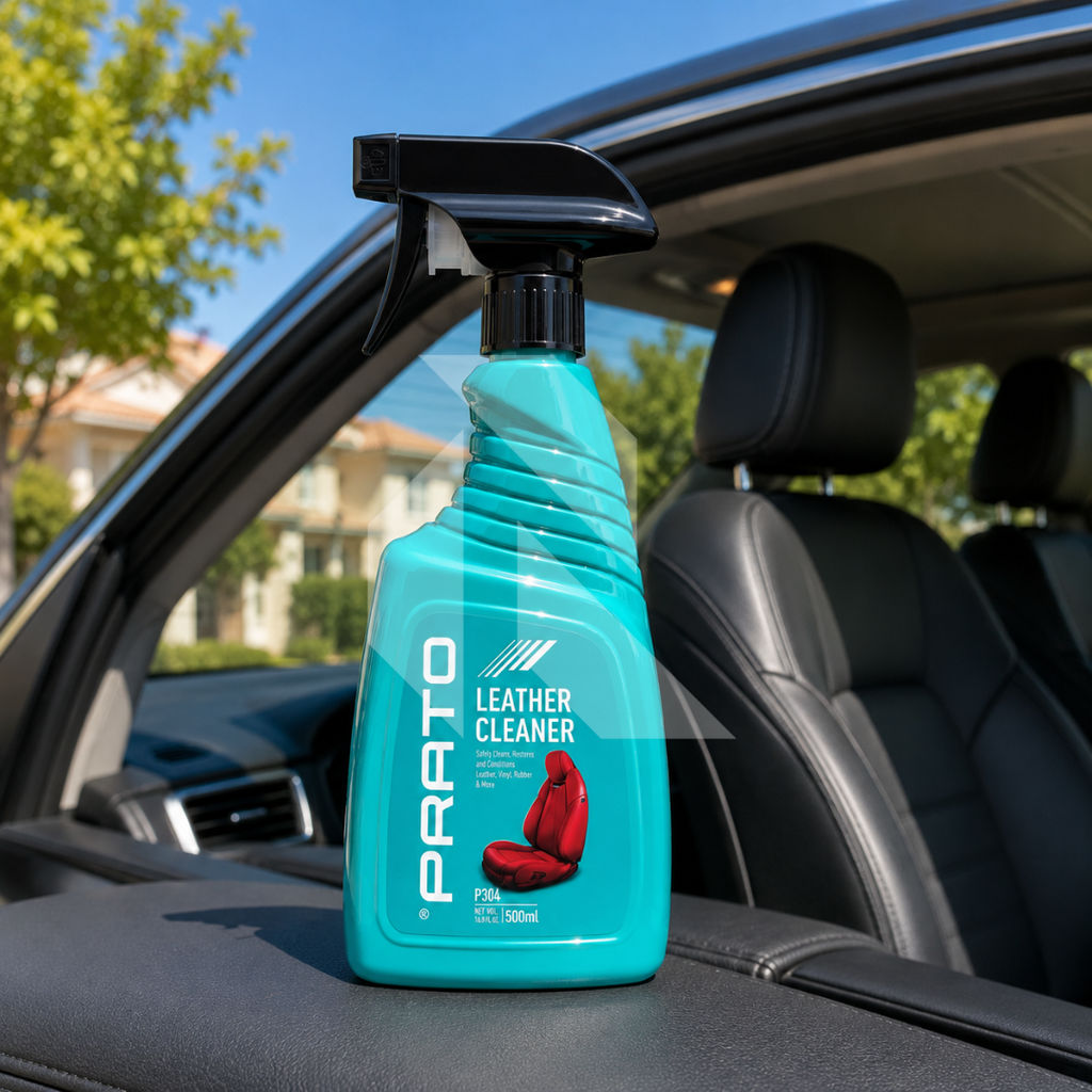 PRATO Leather Cleaner 500ML – Premium Leather Seat Cleaner & Conditioner for Car Interior Care